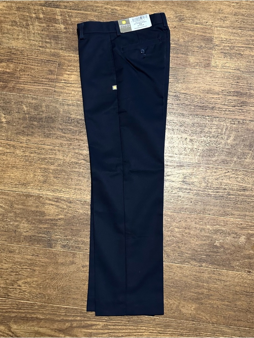 NWT DENNIS UNIFORM BOYS NAVY IRVINGTON PANTS